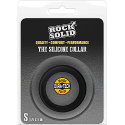 RockSolid by Doc Johnson Cockring The Collar Small 40 mm Noir